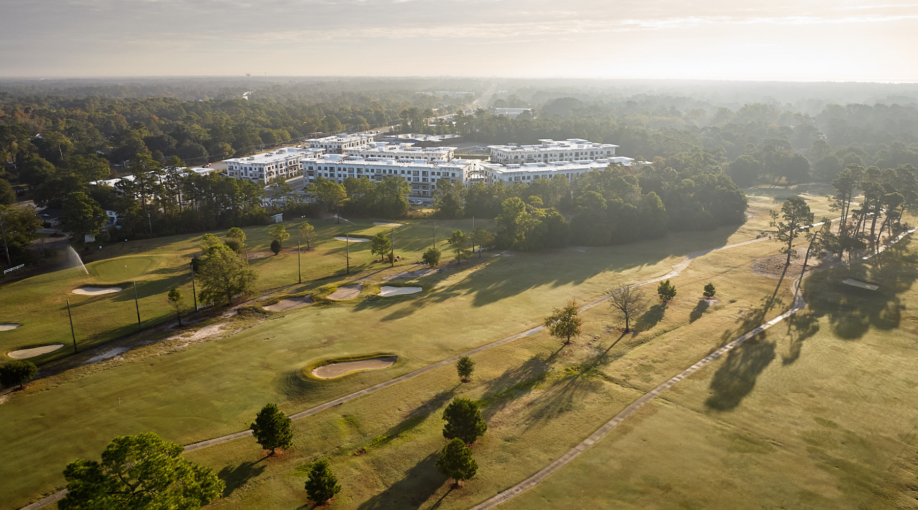 The Full Range: From City to Sea Modern apartment community on local golf course